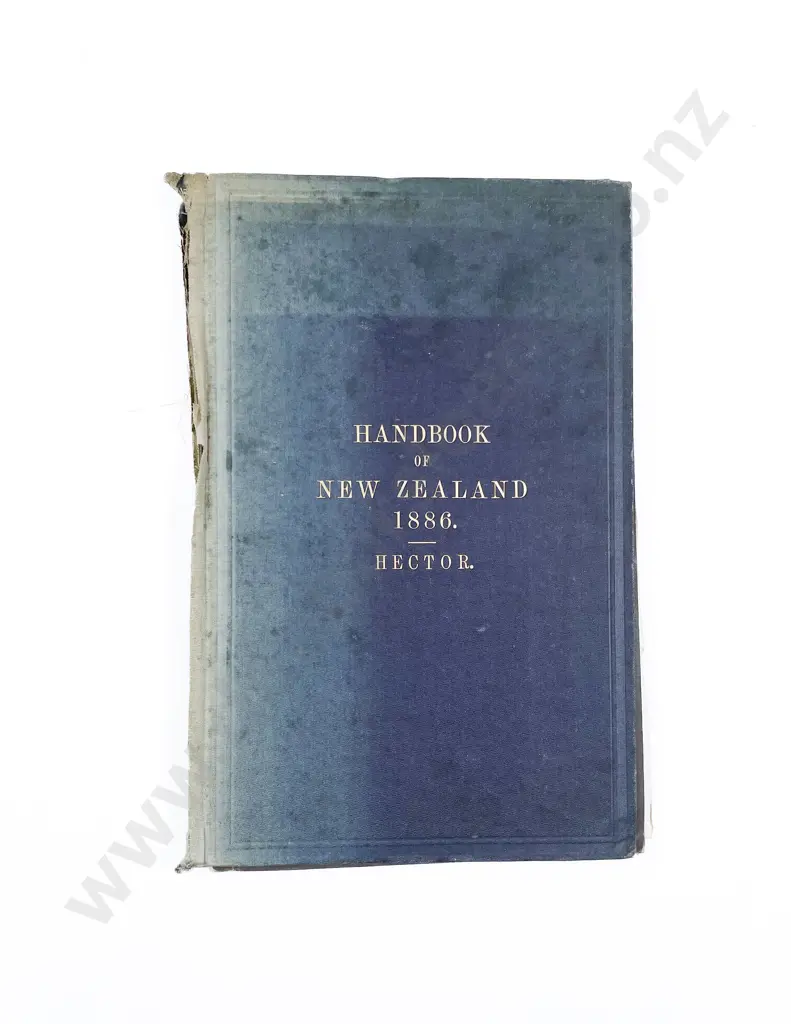 Hector James - Handbook Of New Zealand Image 1++