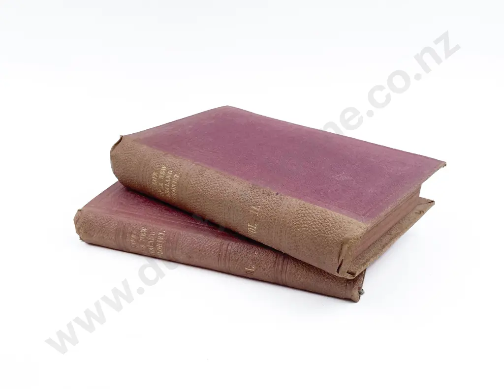 Carter Charles R - Life and Recollections of a New Zealand Colonist ( Volumes I & II) Image 1++