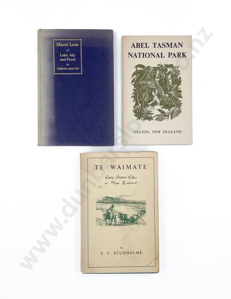 3 New Zealand South Island Topographical Volumes Image 1++