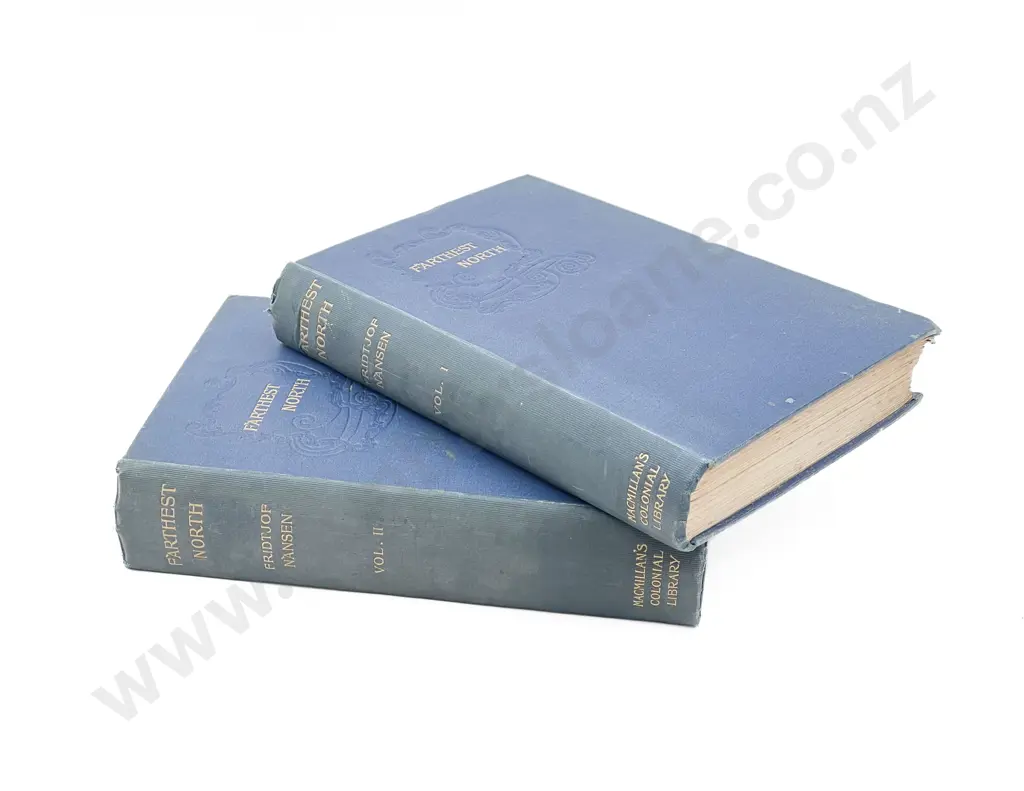 Nansen, Fridtjof, Fartheset North (2 Volumes) Image 1++