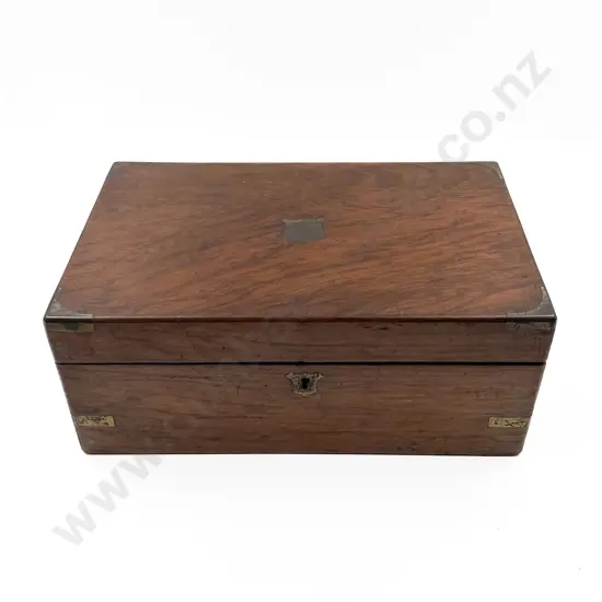 Victorian Walnut Writing Box