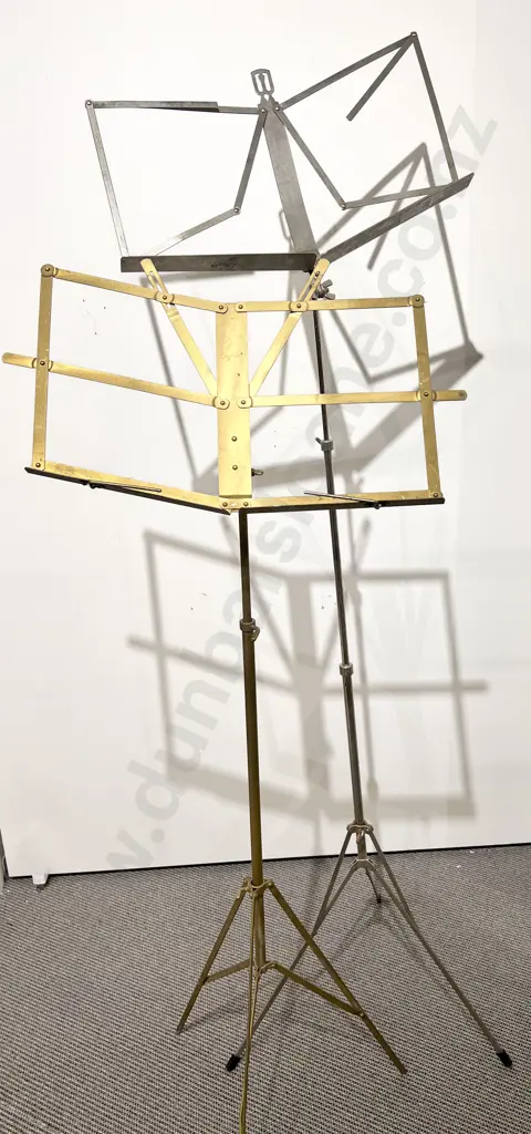 Two Vintage Music Stands Image 1++