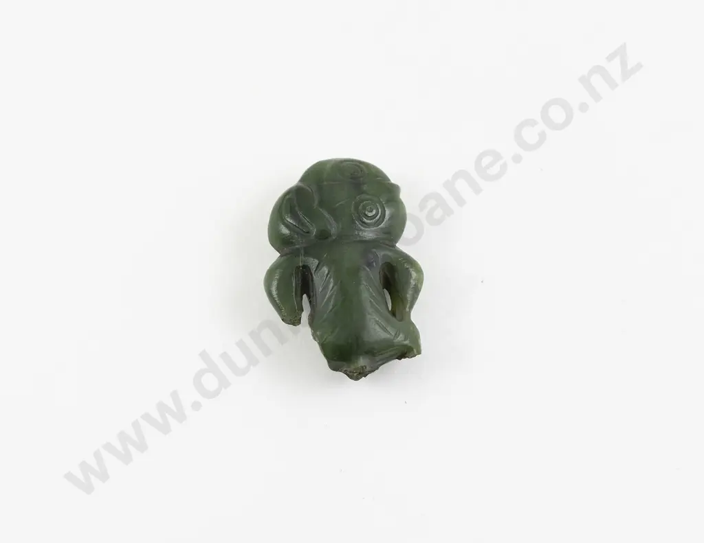 Pounamu Hei Tiki Figure Image 1++