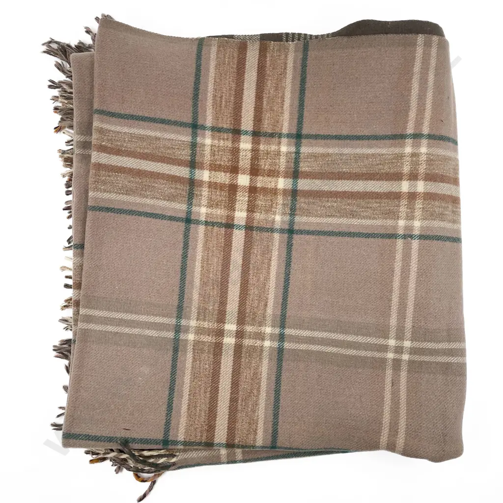 NZ Vintage Travel Rug (af) Image 1++