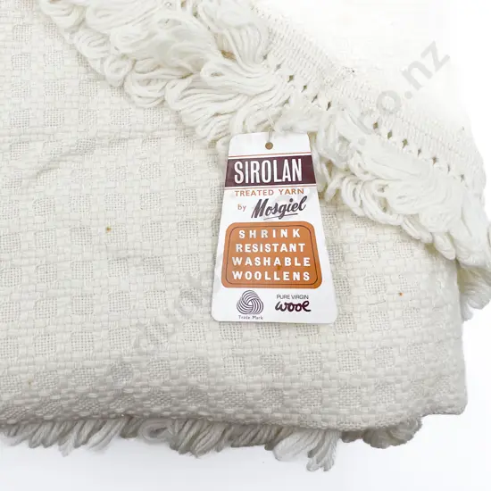 Mosgiel Vintage Pure Wool Single Bedspread