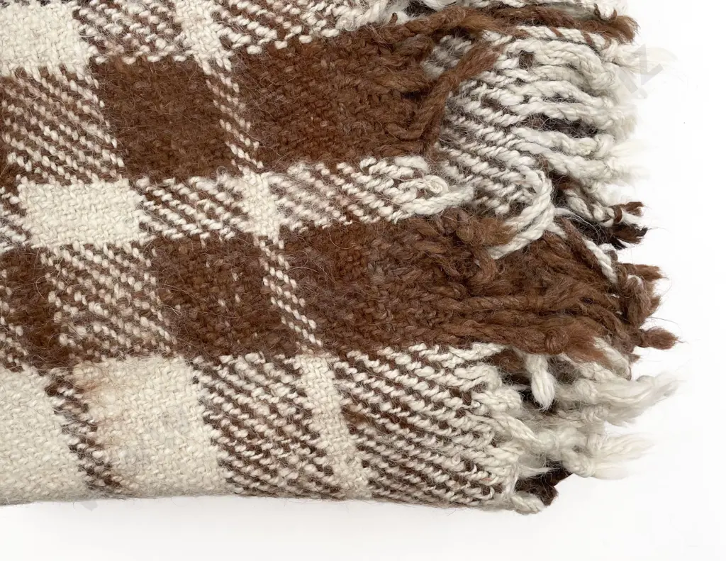 Hand Woven Chilean 'Chilota' sheep Rug Image 1++