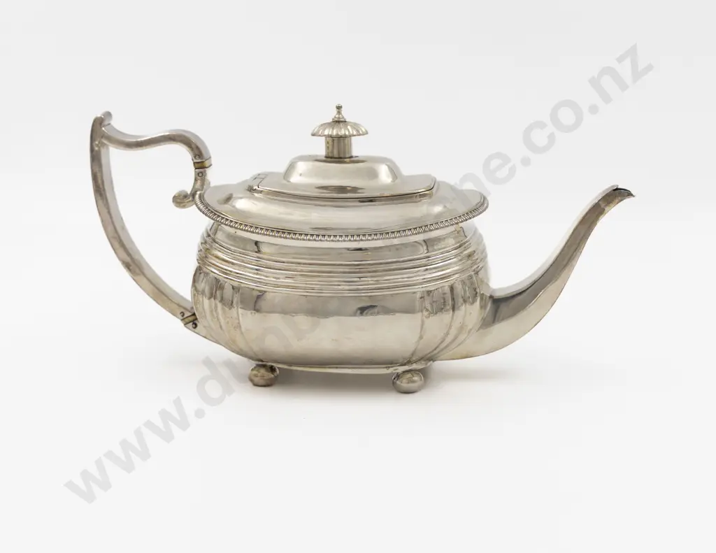Geo III S/S Teapot Image 1++
