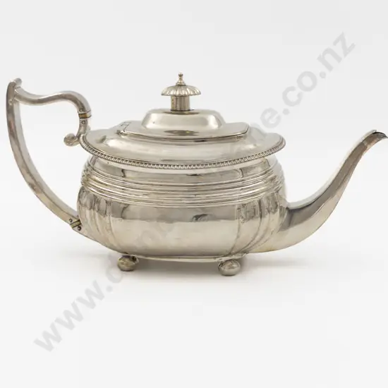 Geo III S/S Teapot