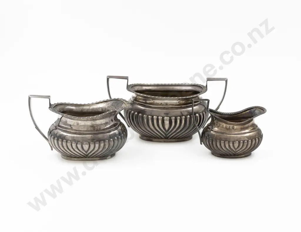 Geo V S/S Sugar Bowl Image 1++