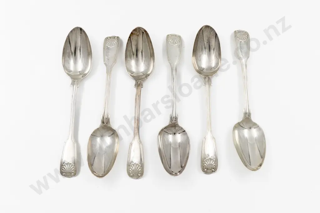 Set Of 6 Vict S/S Tablespoons Image 1++