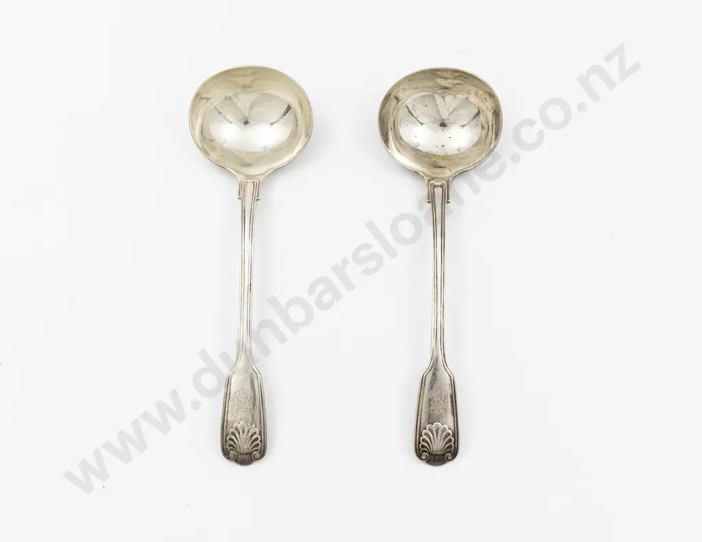 Pair Vict S/S Sauce Ladles Image 1++