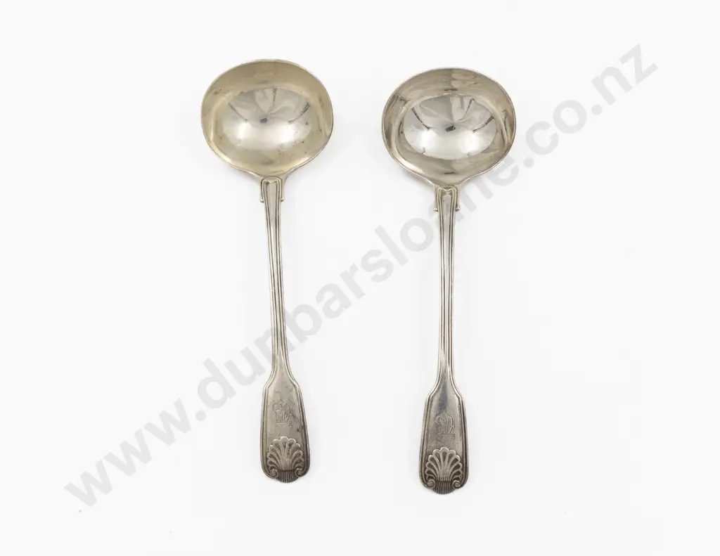 Pair Vict S/S Sauce Ladles Image 1++