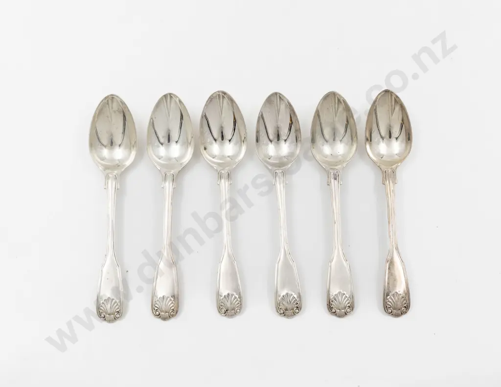 Set Of 6 Vict S/S Teaspoons Image 1++