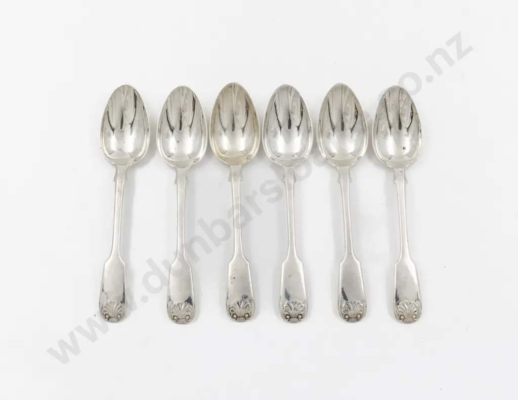 Set Of 6 Vict S/S Teaspoons Image 1++