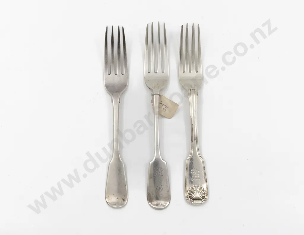 3 Various S/S Table Forks Image 1++