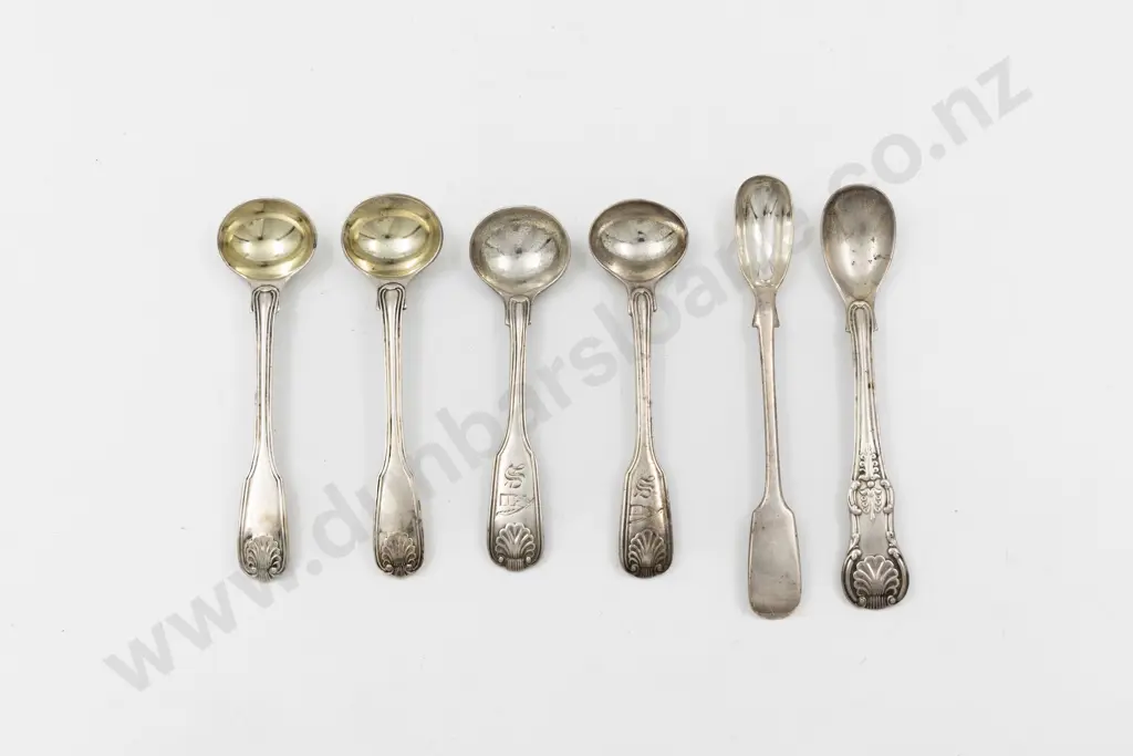 A Pair Of Wm IV S/S Mustard Spoons Image 1++