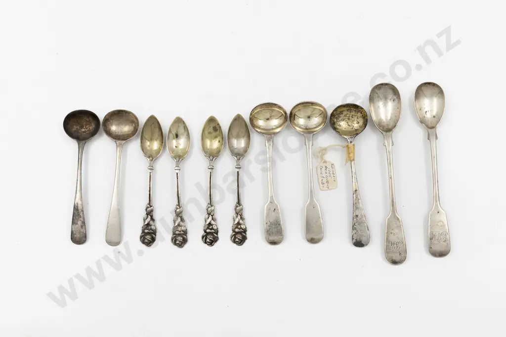 12 Various S/S Spoons Image 1++