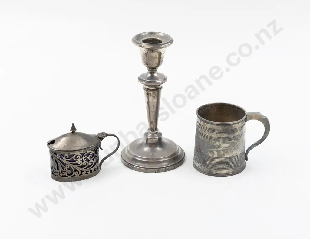 Geo III S/S Christening Mug Image 1++