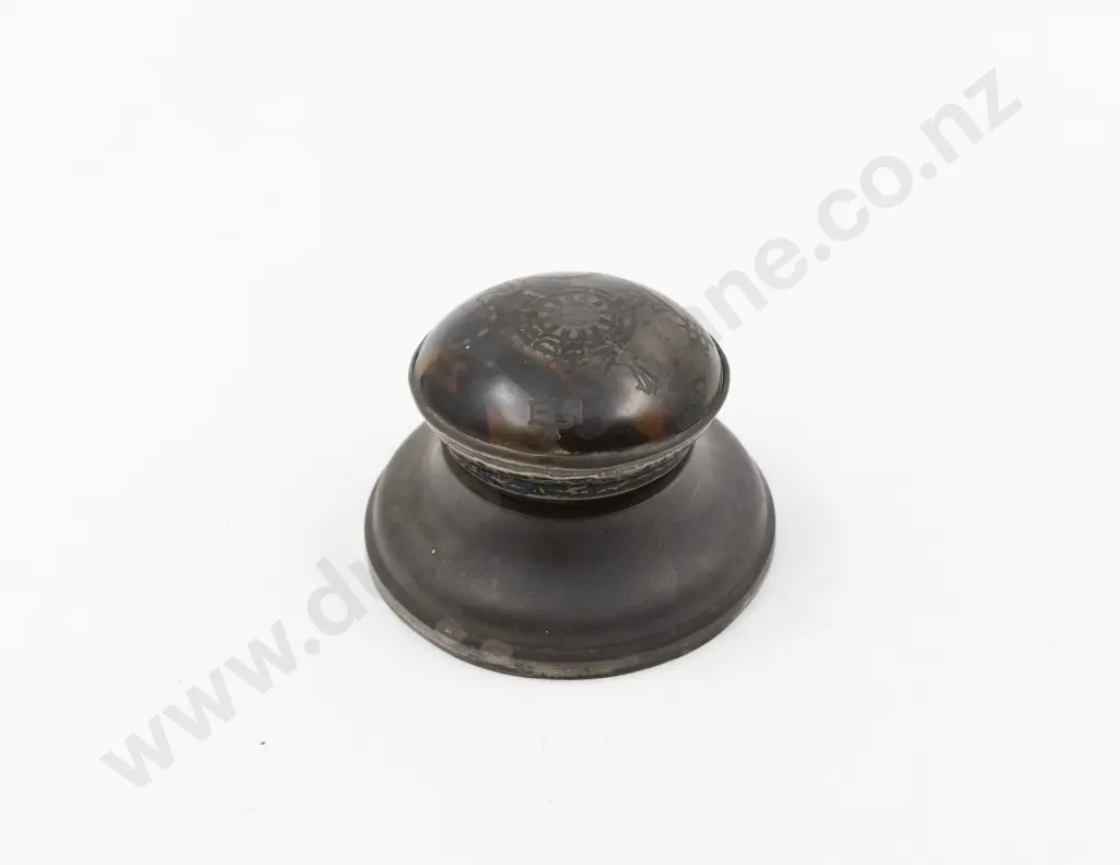 Geo V S/S Capstan Inkwell Image 1++