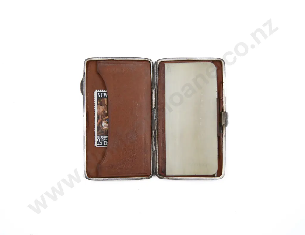 Victorian S/S All Engraved Calling Card Case Image 1++
