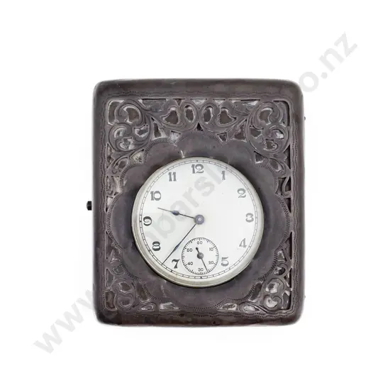 Edw VII S/S Pocket Watch Night Stand Case