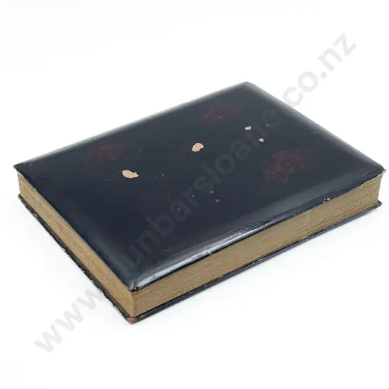 Early C20th Lacquered Postcard Album
