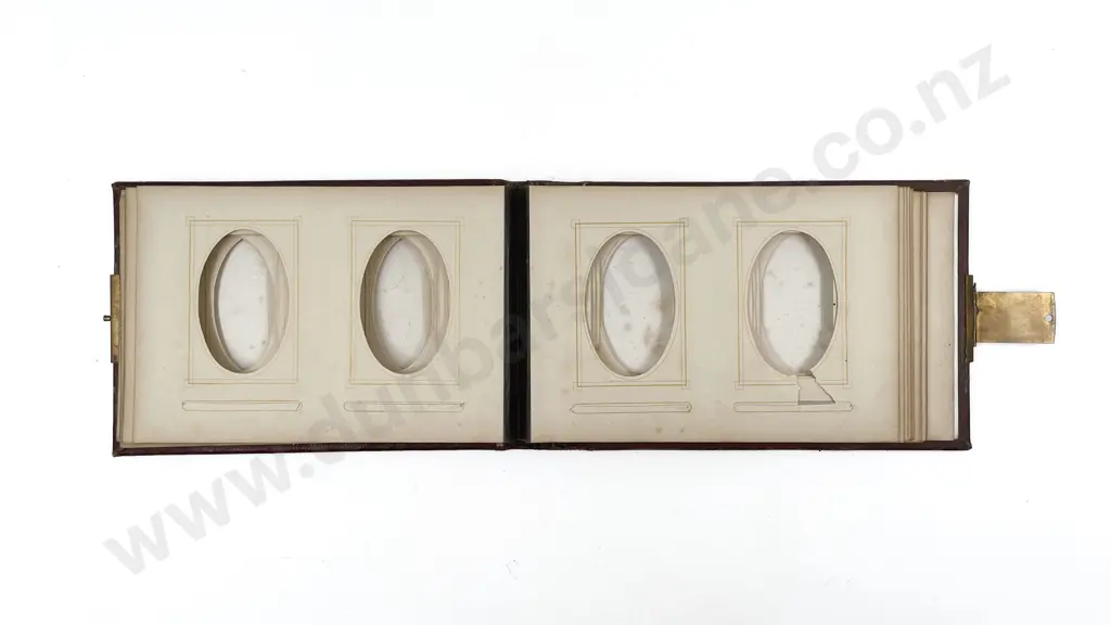 Victorian Small Photo Album - Empty Image 1++