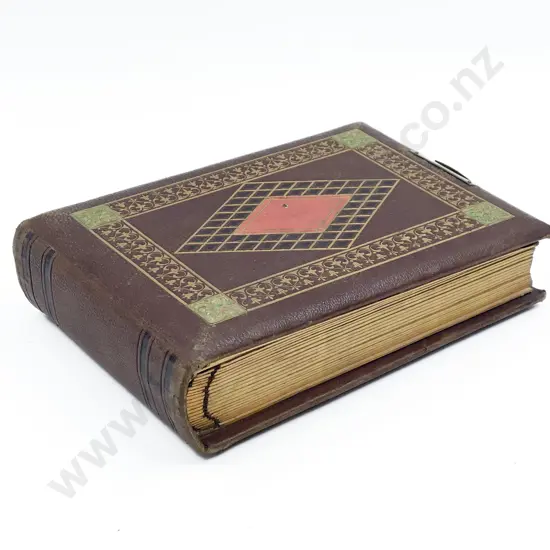 Victorian Small Photo Album - Empty