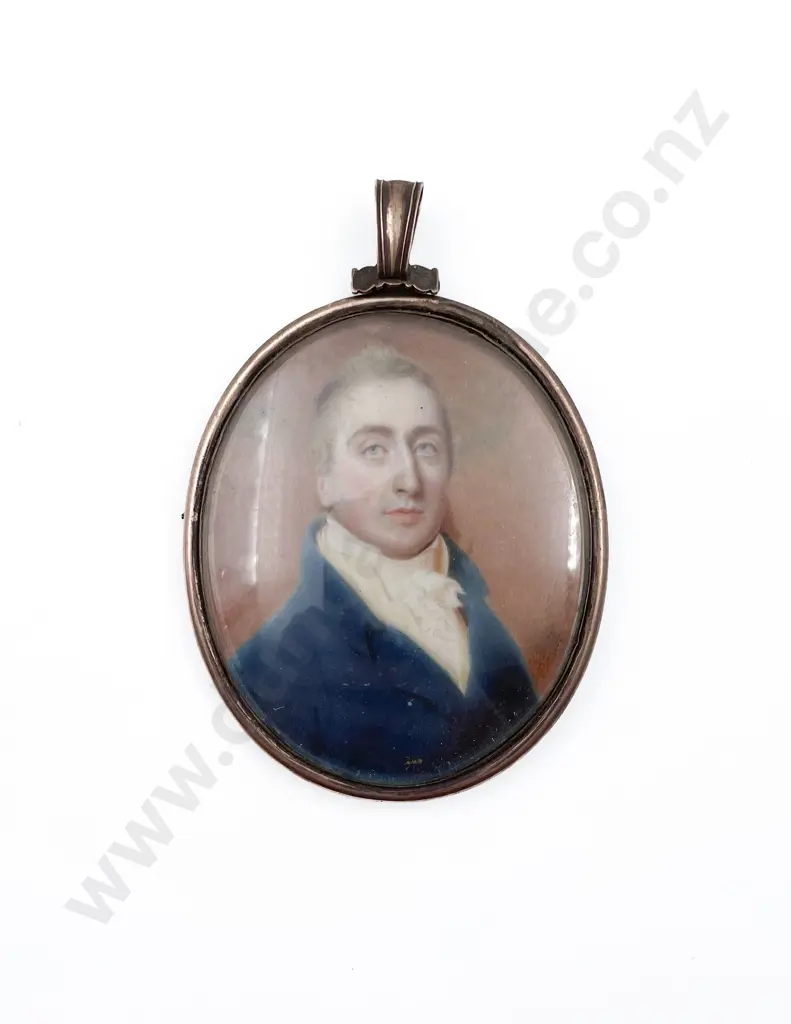 Late C18th Portrait Miniature of Gentleman Image 1++
