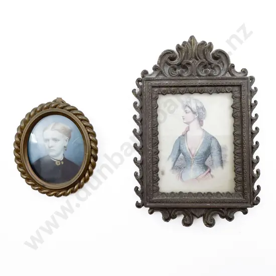 C19th Small Portrait Miniature of a Lady