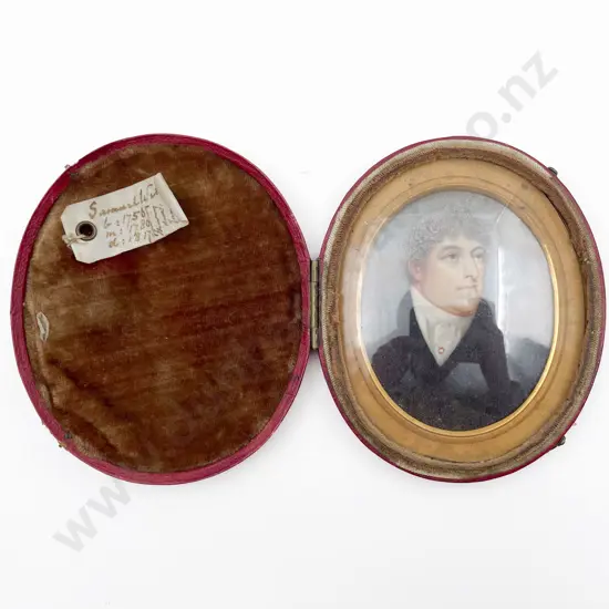 Late C18th/19th Portrait Miniature of a Gentleman