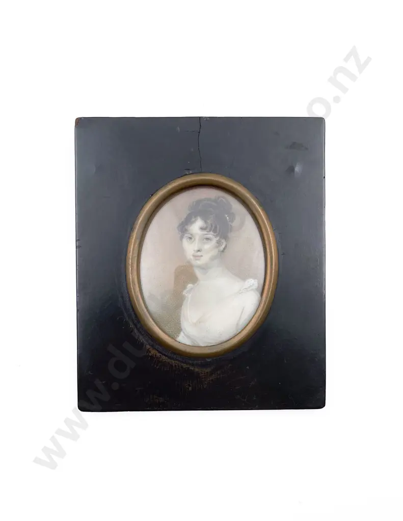 Late C18/Early C19th Portrait Miniature of a Lady Image 1++