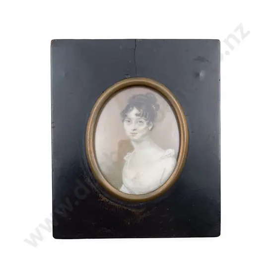 Late C18/Early C19th Portrait Miniature of a Lady