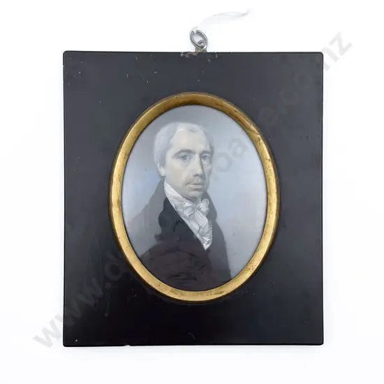 Late C18th Portrait Miniature of a Gentleman