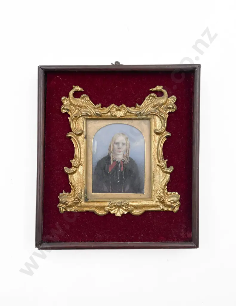 Mid C19th Portrait Miniature of a Lady Image 1++