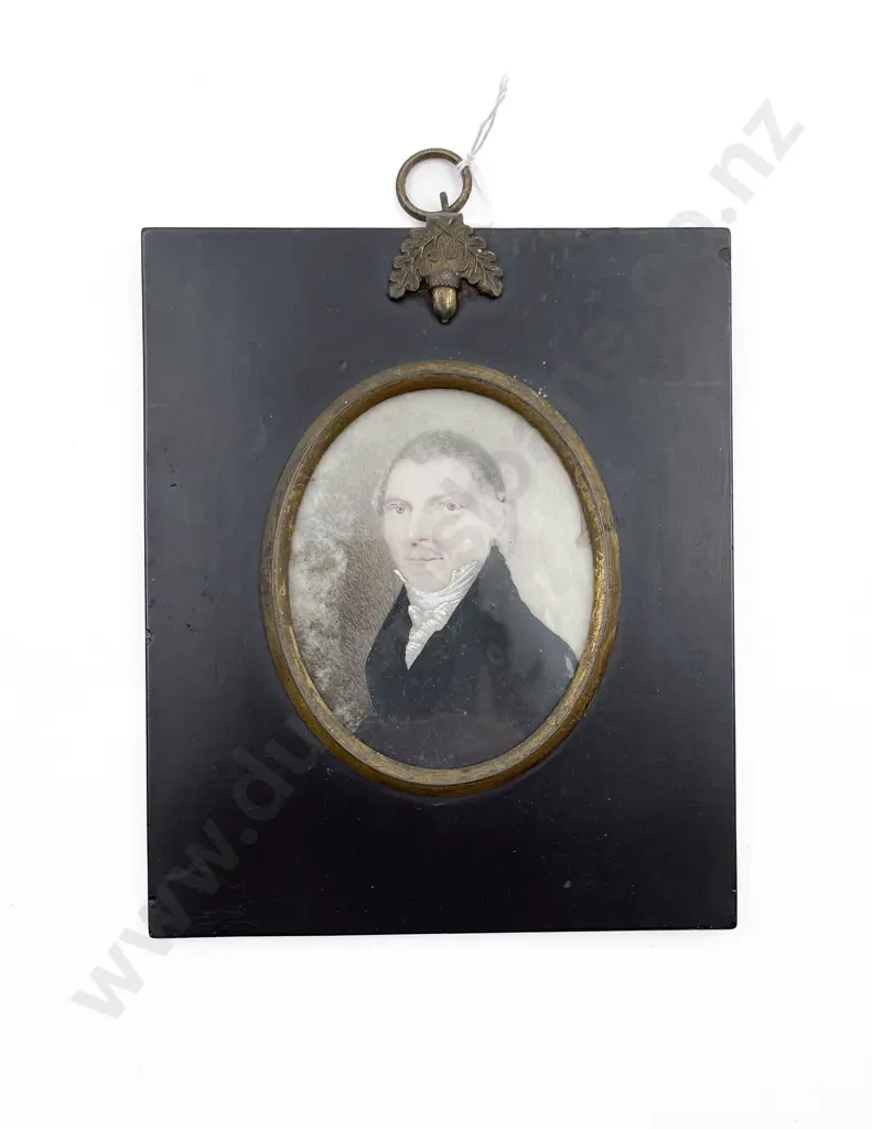 Early C19th Portrait Miniature of a Gentleman Image 1++