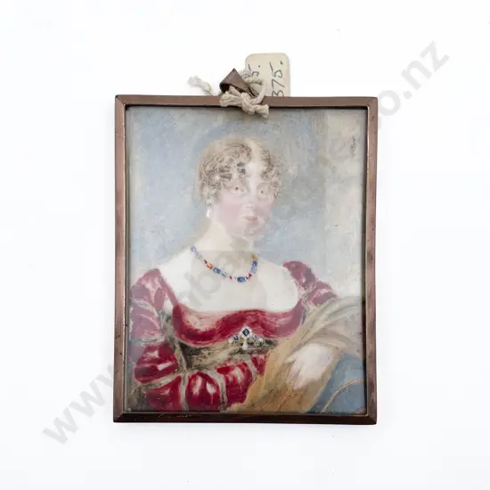 Early C19th Portrait Miniature of a Lady