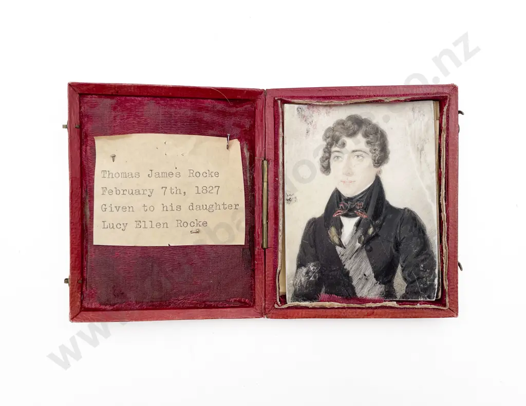 Early C19th Portrait Miniature of a Gentleman Image 1++