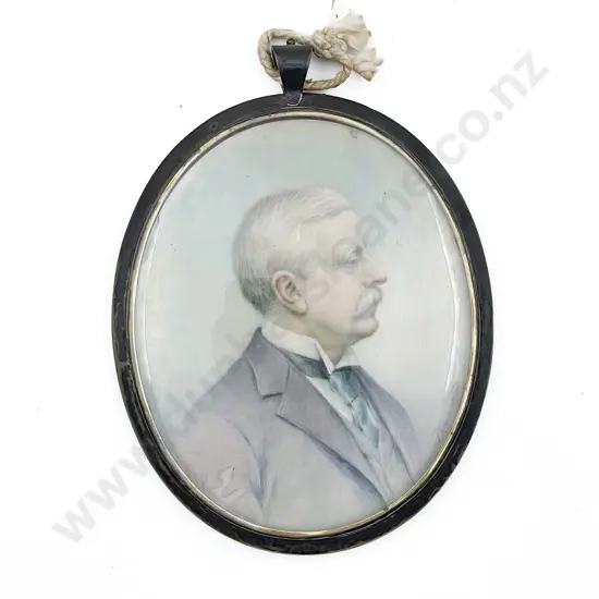 Early C20th Portrait Miniature of a Gentleman