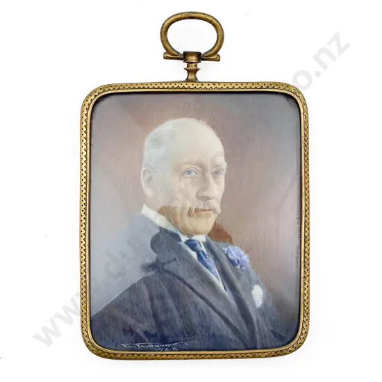 Early C20th Portrait Miniature of a Gentleman