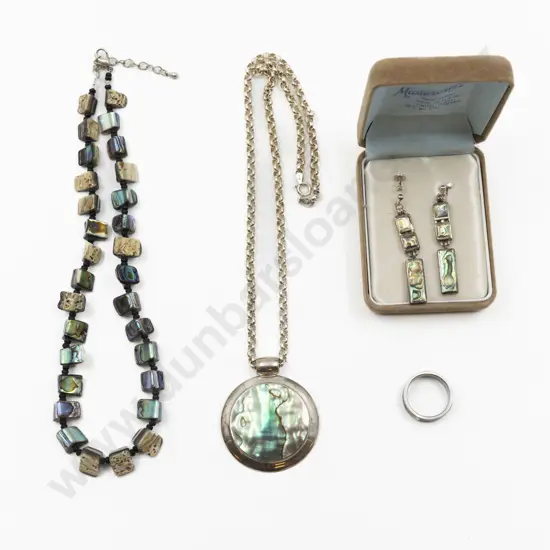 NZ S/S Paua Necklace