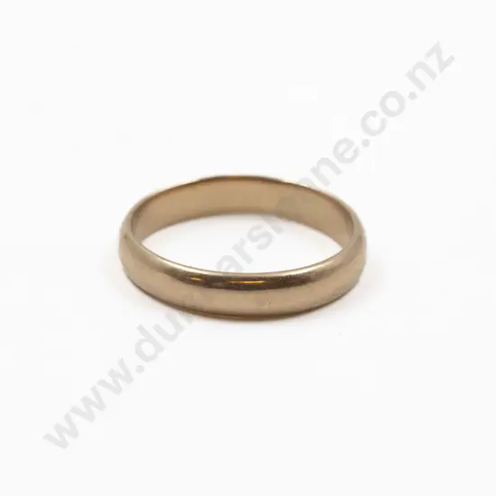 18ct Plain Wedding Band