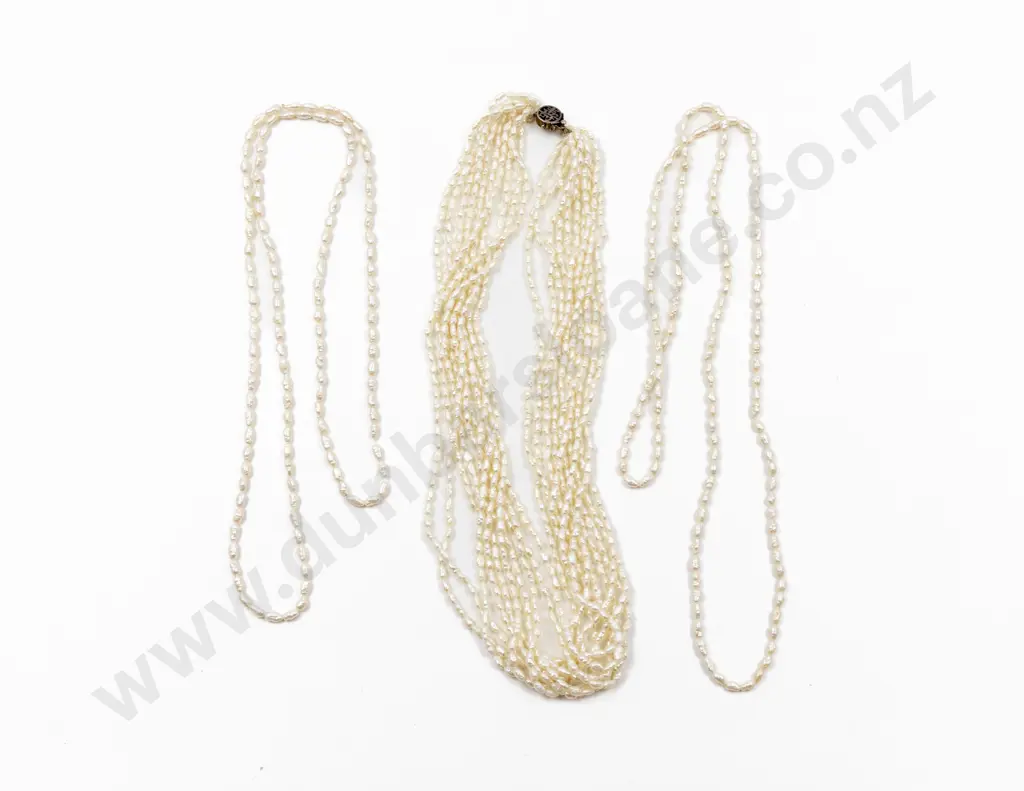 Ten Strand Fresh Water Pearl Necklace Image 1++