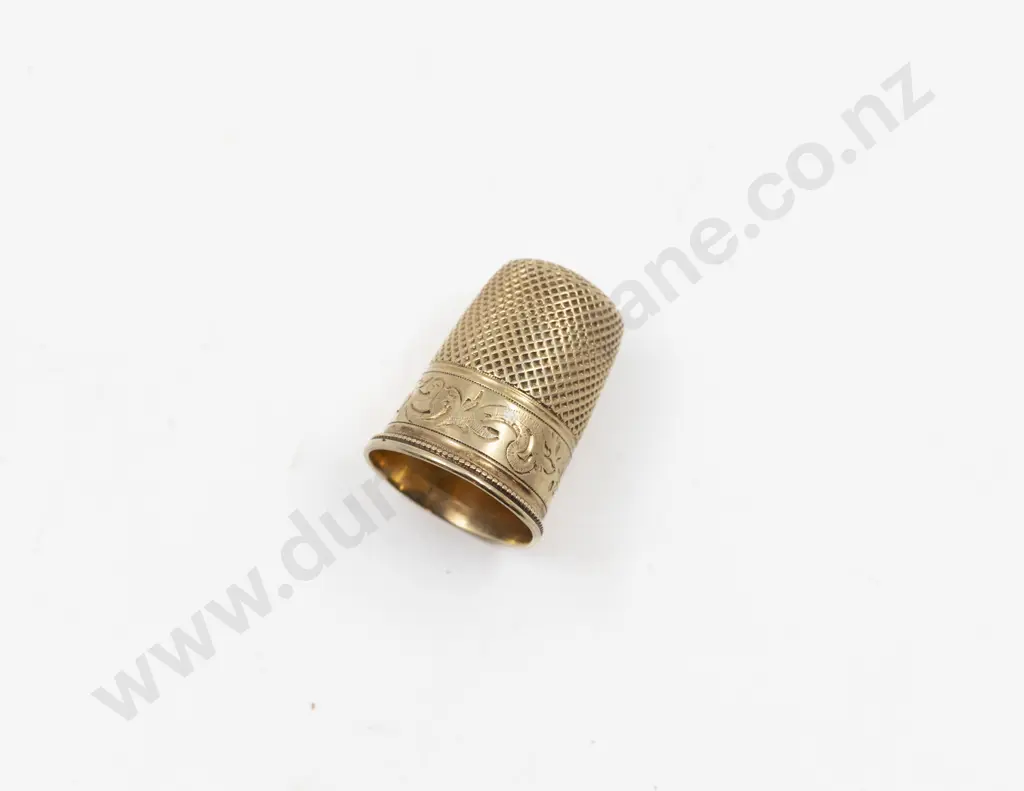 9ct Gold Thimble Image 1++