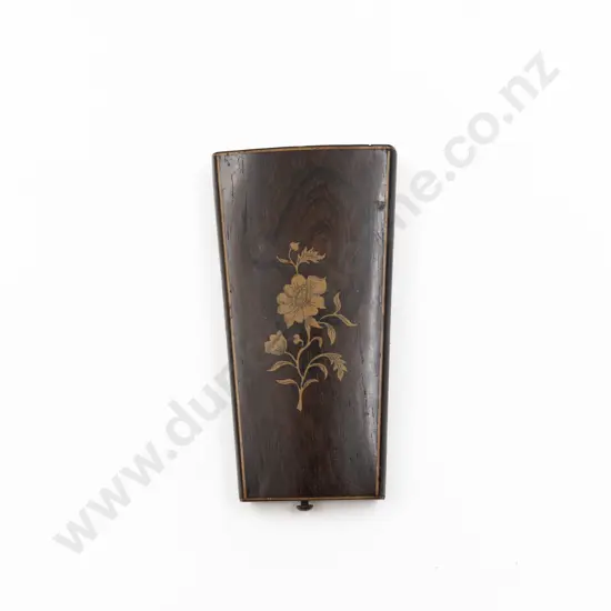 C19th French Inlaid Kingwood Sewing Etui