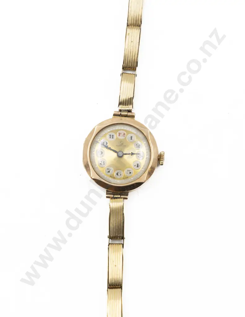 Vintage Election 9ct Ladies Wrist Watch Image 1++