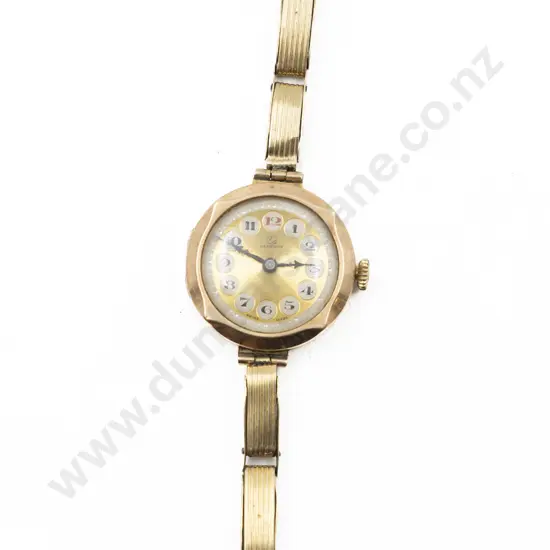 Vintage Election 9ct Ladies Wrist Watch