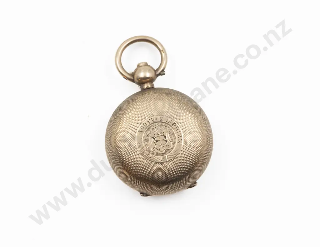 Gold Plated Circular Sovereign Case Image 1++