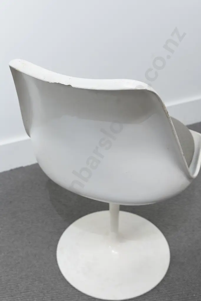 Mid C20th Fibreglass Swivel Tulip Dining Chair Image 1++