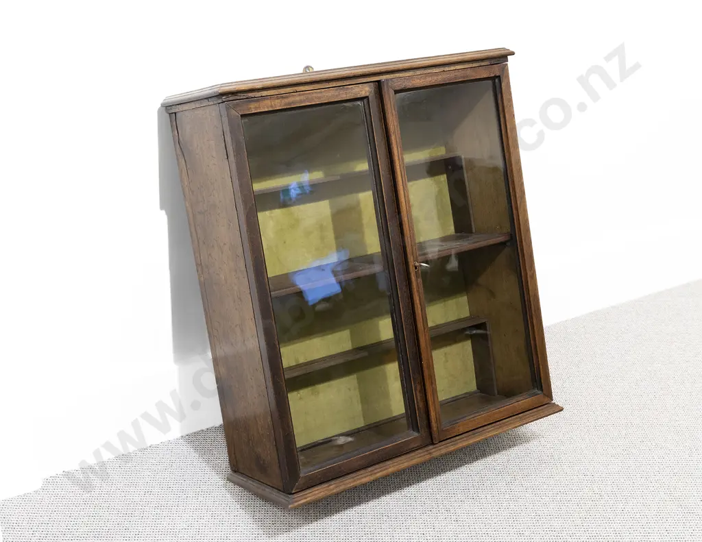 Victorian Mahogany Wall Mounting Cabinet Image 1++